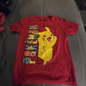Boys pokemon t shirt size small